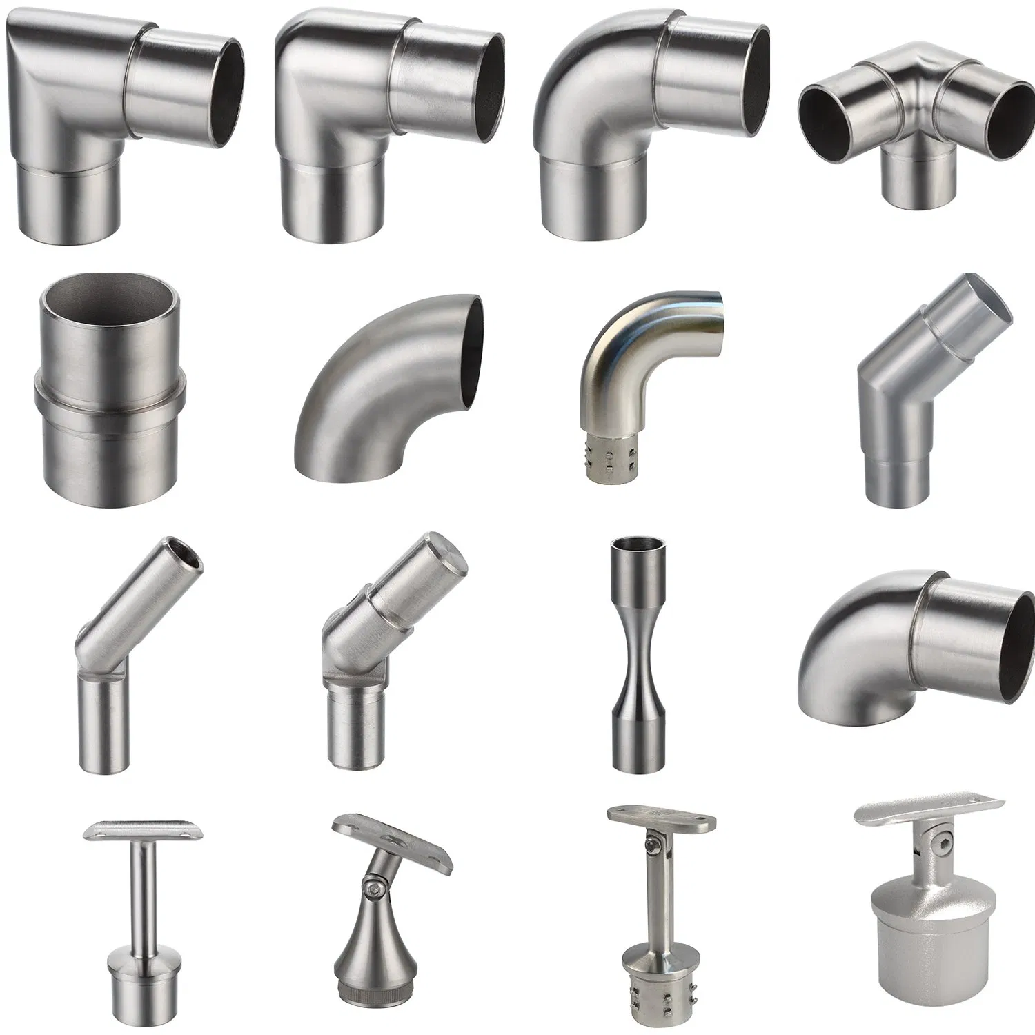 Outdoor River Landscape Zinc Alloy Railing Components Handrail Fitting