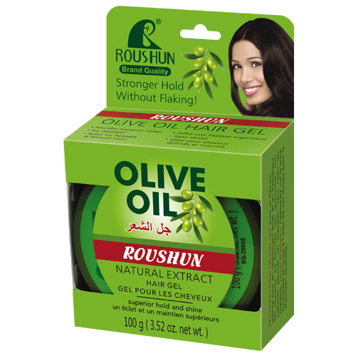 Roushun Olive Hair Food, Styling Hair Gel Rivate Label Acceptable