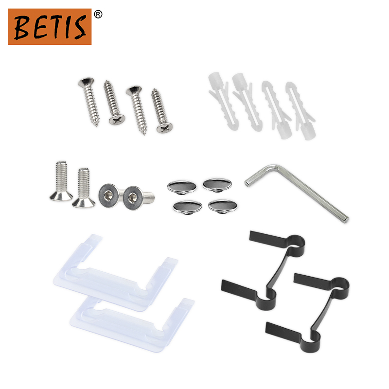 OEM 304 316 Grade Stainless-Steel Bathroom Shower Glass Hardware Heavy Duty Swivel Pivot Adjustable Wall-Mount Glass-to-Glass 90 135 180 Degree Door Hinge