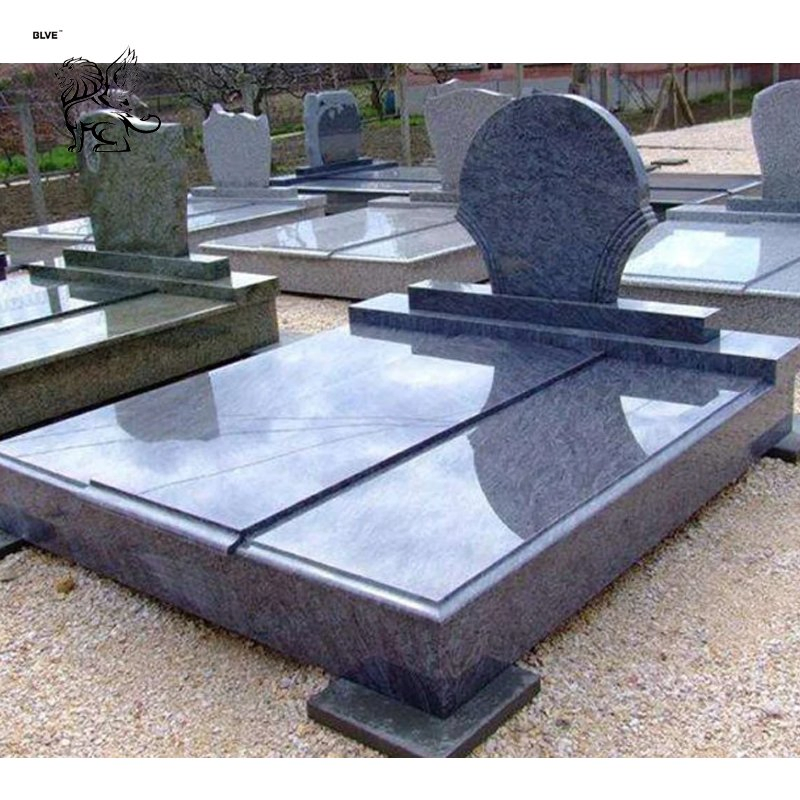 Poland Natural Stone Cemetery Headstone Price Black Granite Cross Tombstone Grave Monument Manufacturer