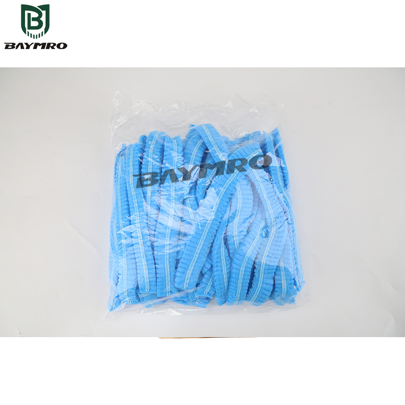 Anti Dust Hat Head Cover Bouffant Cap Disposable Bar Cap En