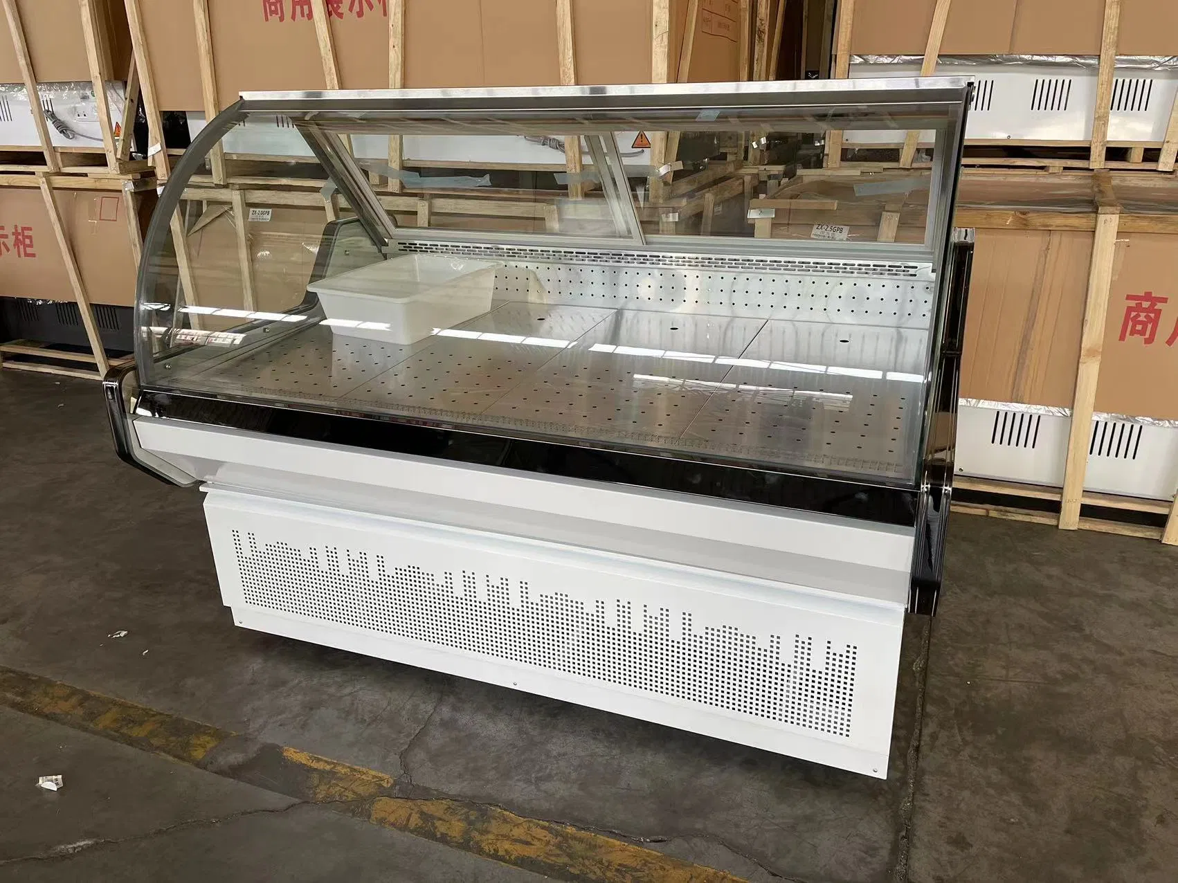 2.5m Chest Showcase Chiller for Food Fresh