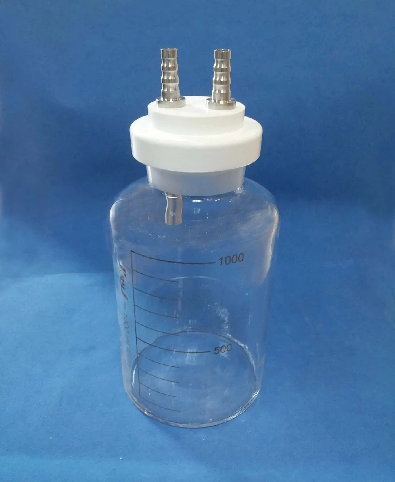 Стеклянная бутылка для хранения жира 1000мл, автоклавируемая