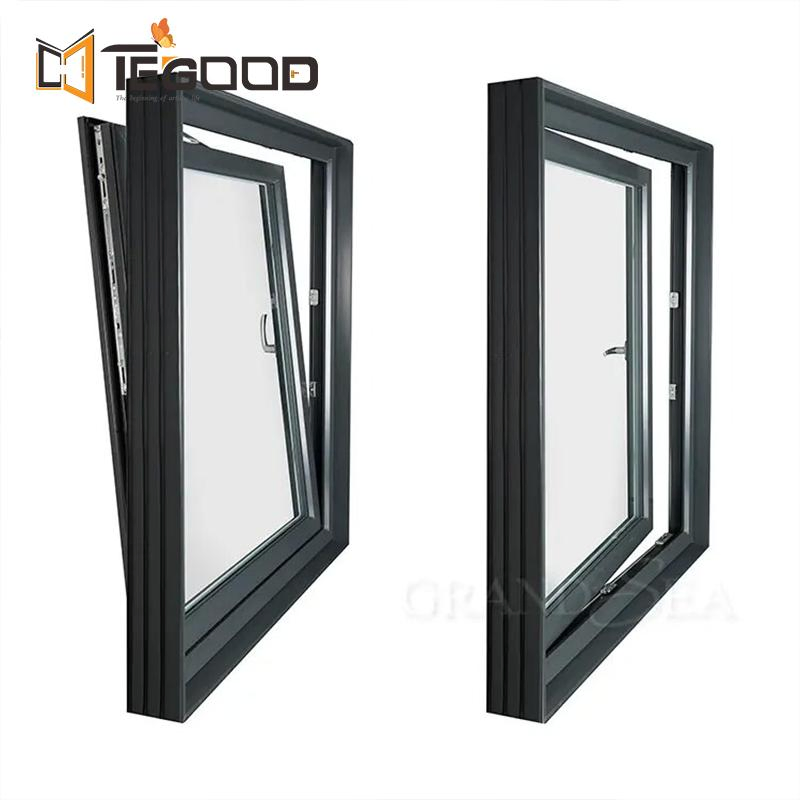 Passive House Solar Energy Insulated Window German Veka PVC Window