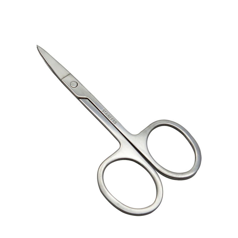 Sharp Cutting Eyebrow Tweezer Stainless Steel Nail and Cuticle Manicure Scissors a