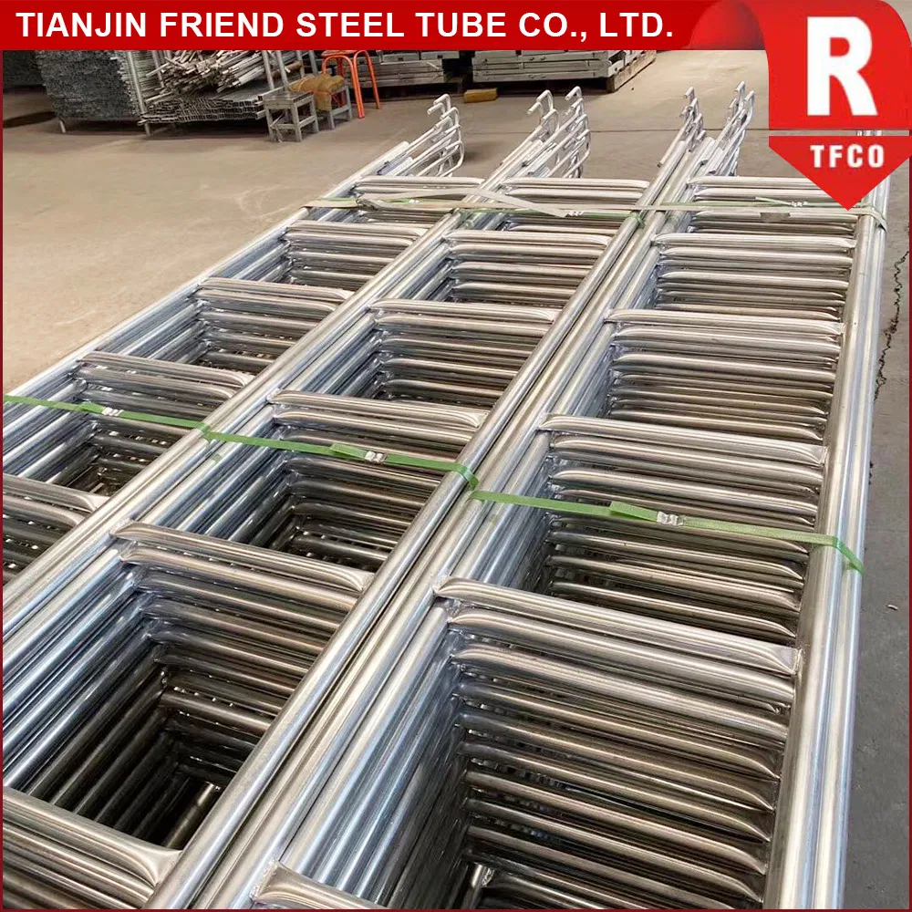 High Formwork Steel in Bundle Hook Staircase Scaffolding Ladder with Good Service