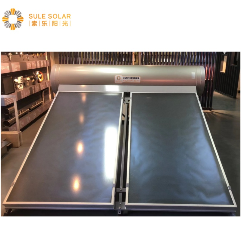 Компактный плоский солнечный водонагреватель для дома