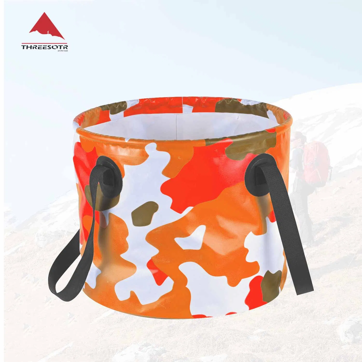 Compact Portable Folding Water Bucket for Outdoor Adventures
