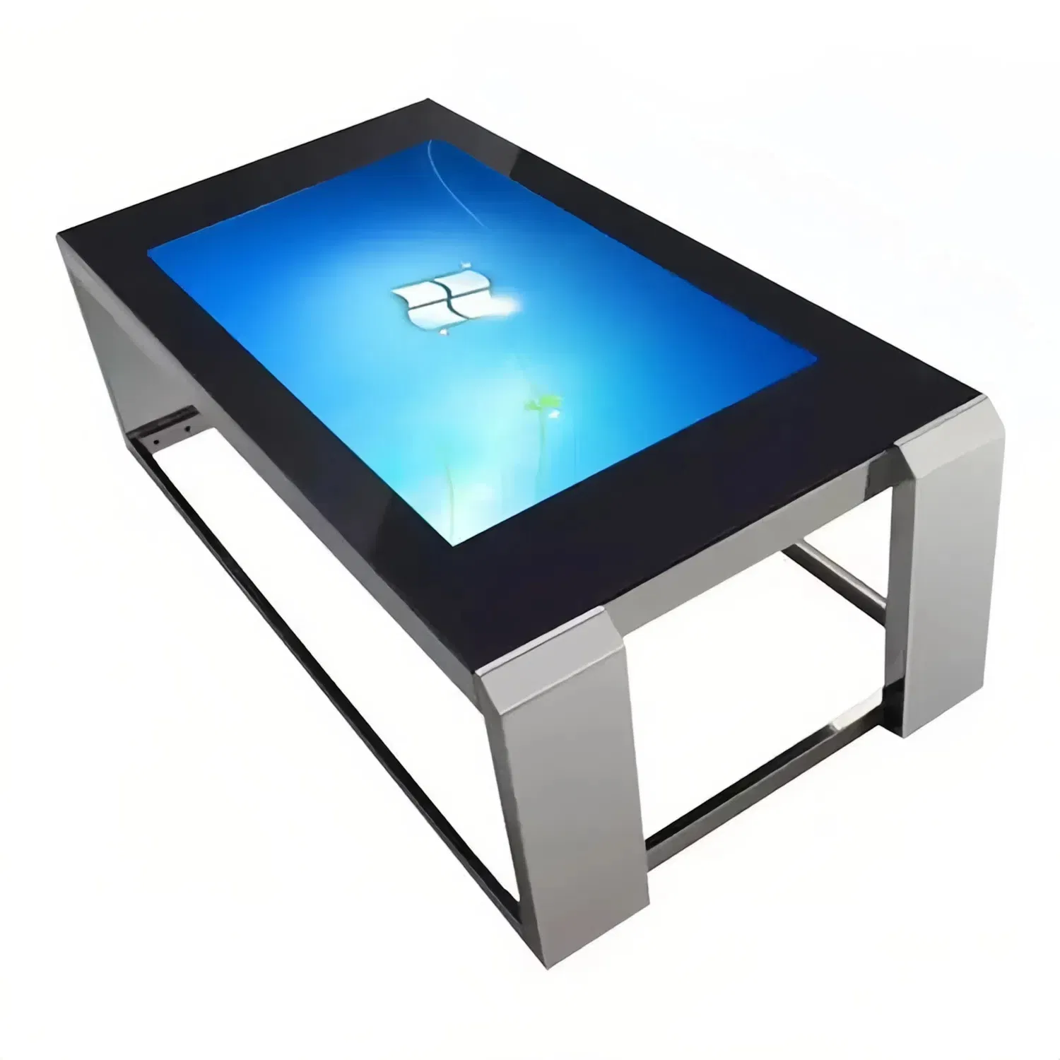 32"/43"/50"/55" Interactive Multi-Touch IPS TFT FHD LCD Meeting Table Waterproof Android Game Screen Table All in One Conference Smart Table TV