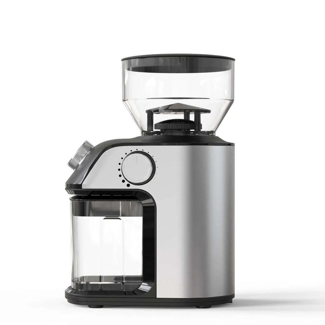Electric Burr Coffee Grinder, Adjustable Burr Mill with 18 Precise Grind Setting for 2-14 Cup