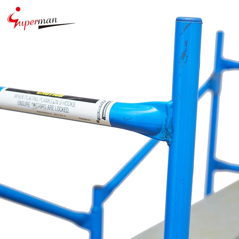 Versatile Q235 Steel Galvanized Scaffold Ladder with H-Frame Design