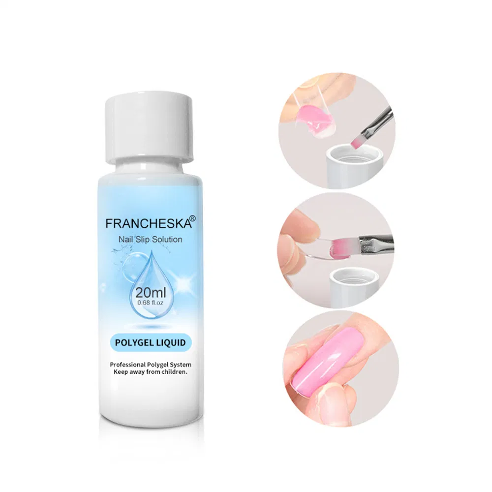 Nail Gel Remover Nail Liquid Slip Solution Quick Building Gel Acrylic Nail Art Surface Shiny Builder Gel Liquid Cleanser