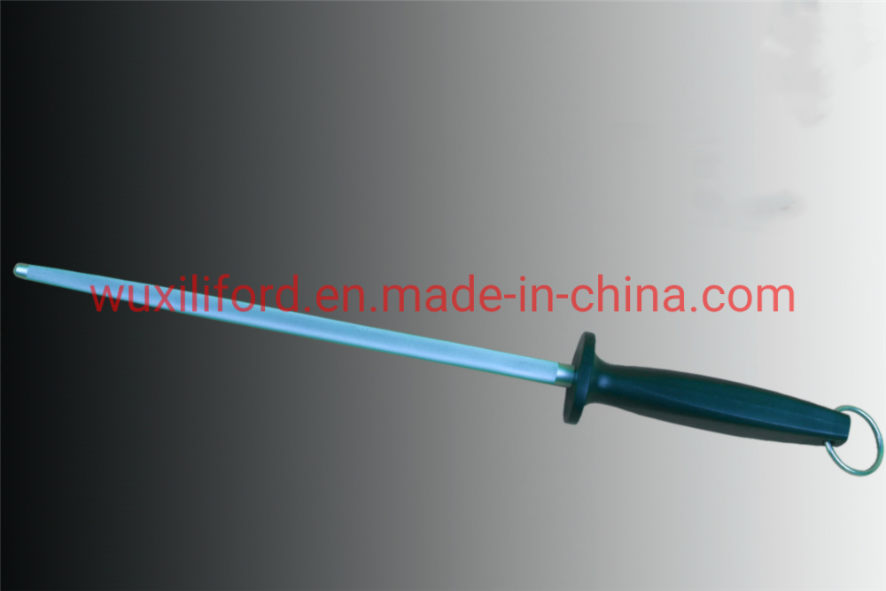 Factory Price 8" Honing Rod Carbon Steel Kitchen Knife Sharpening