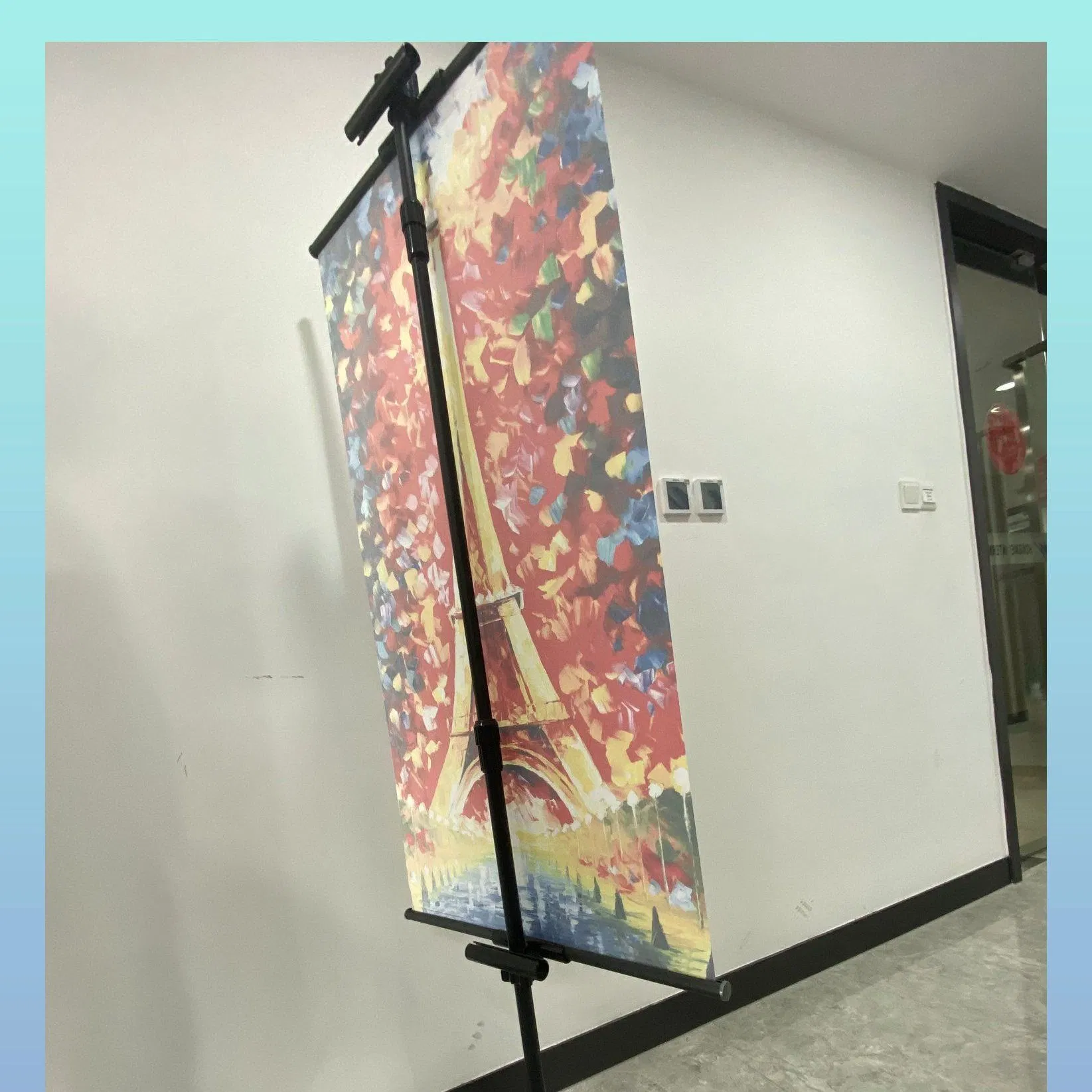 Portable Advertising Tripod Banner Stand for Trade Shows