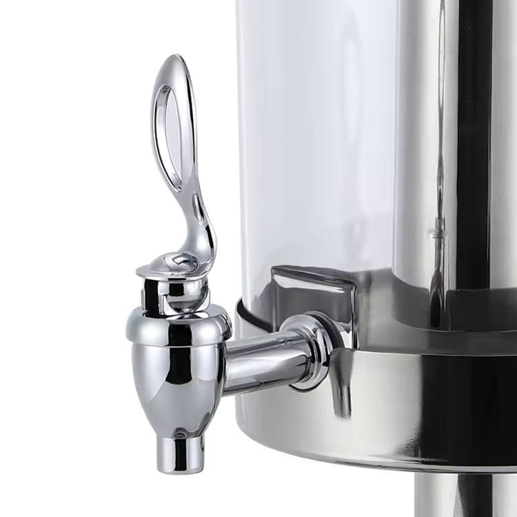 Xiangsheng 7L Stainless Steel Juice Dispenser with PC Body Beverage Dispenser