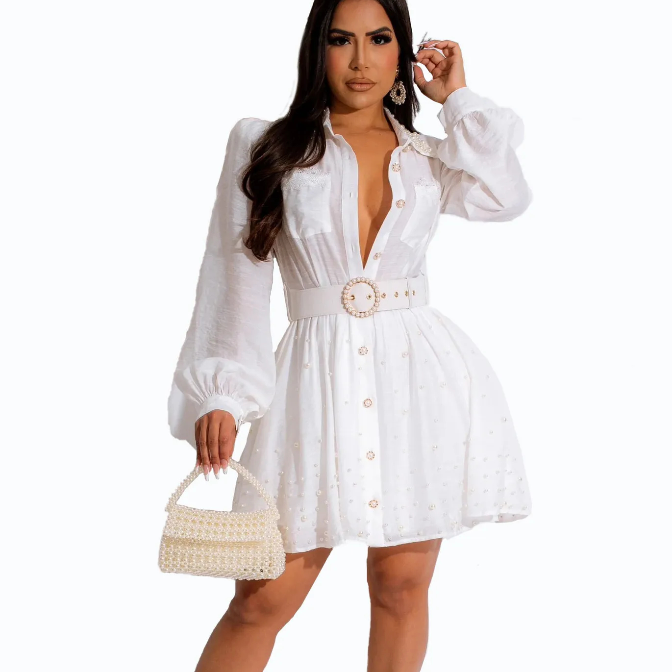 Комплект женский рубашка и юбка