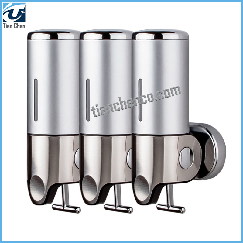 Дозатор для мыла 3 в 1 ручной для отеля