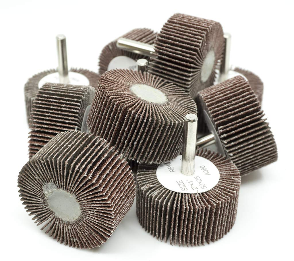 Лепестковый шлифовальный круг с хвостовиком 50x25x6 мм