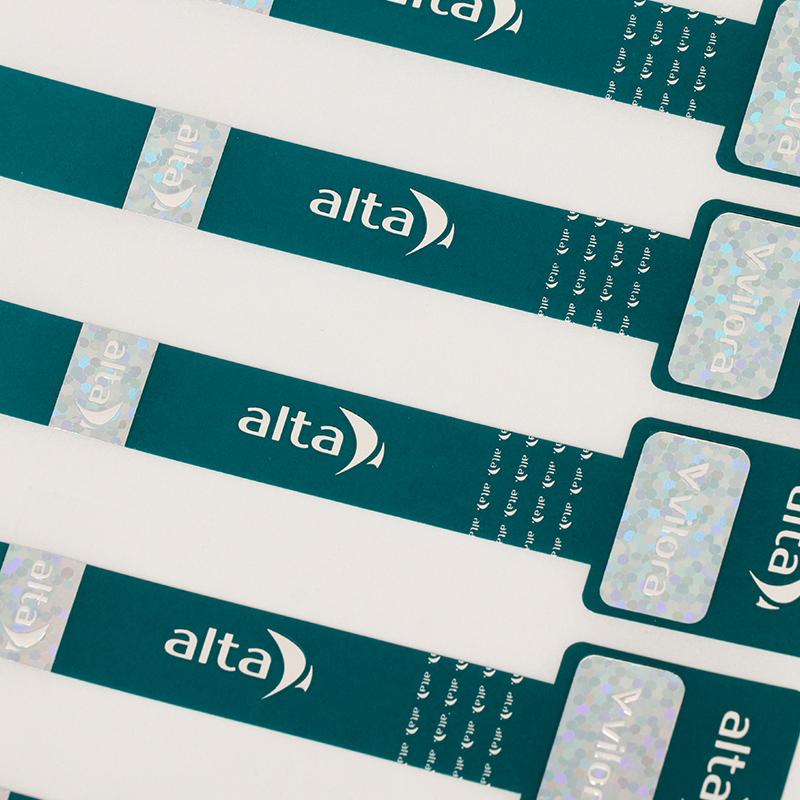 Strong Adhesive Custom Packaging Seal Labels with Clear Brand Printing