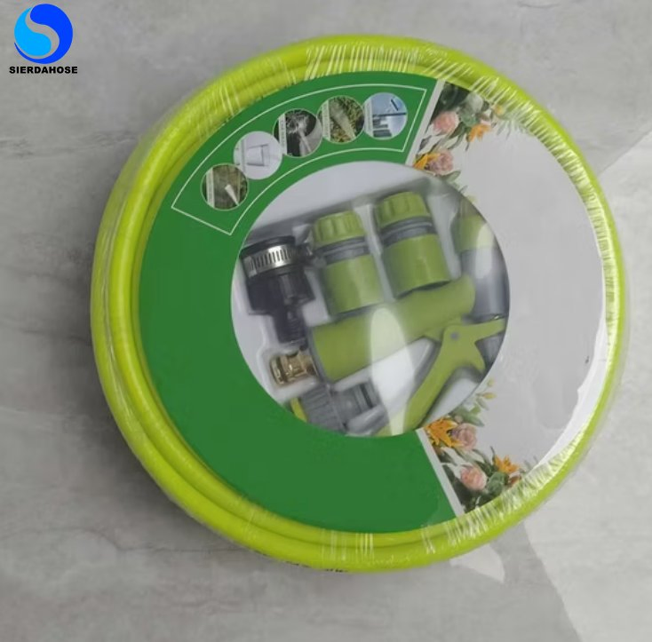 Flexible Different Thickness Light Weight Discharge Water PVC Garden Hose for Irrigation and Watering in The Parks, Community, Factories and Families