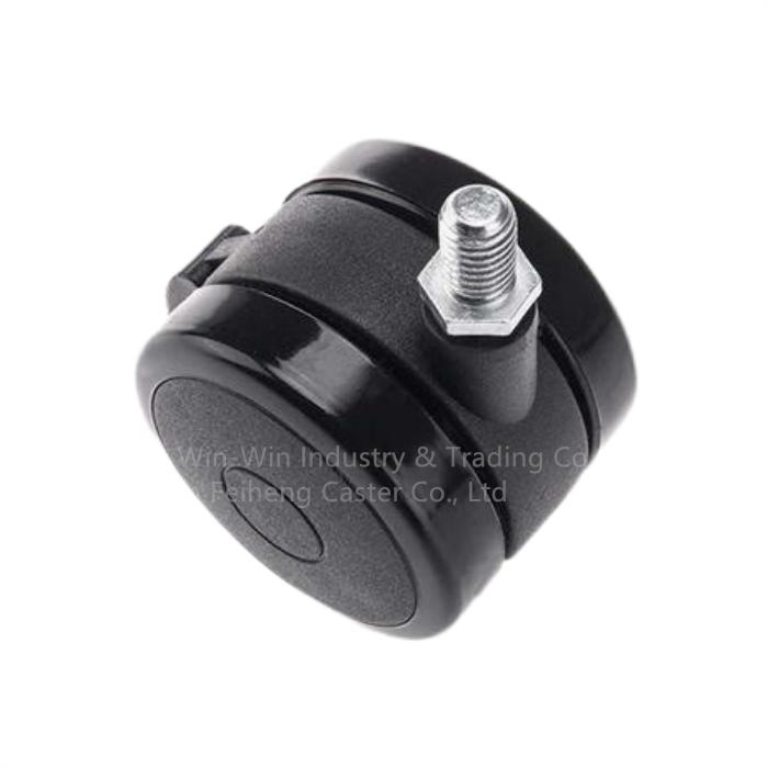 Light Duty Soft Caster Universal Office Chair Caster Mute Smooth Rolling Hospital Caster for Medical Office Furniture