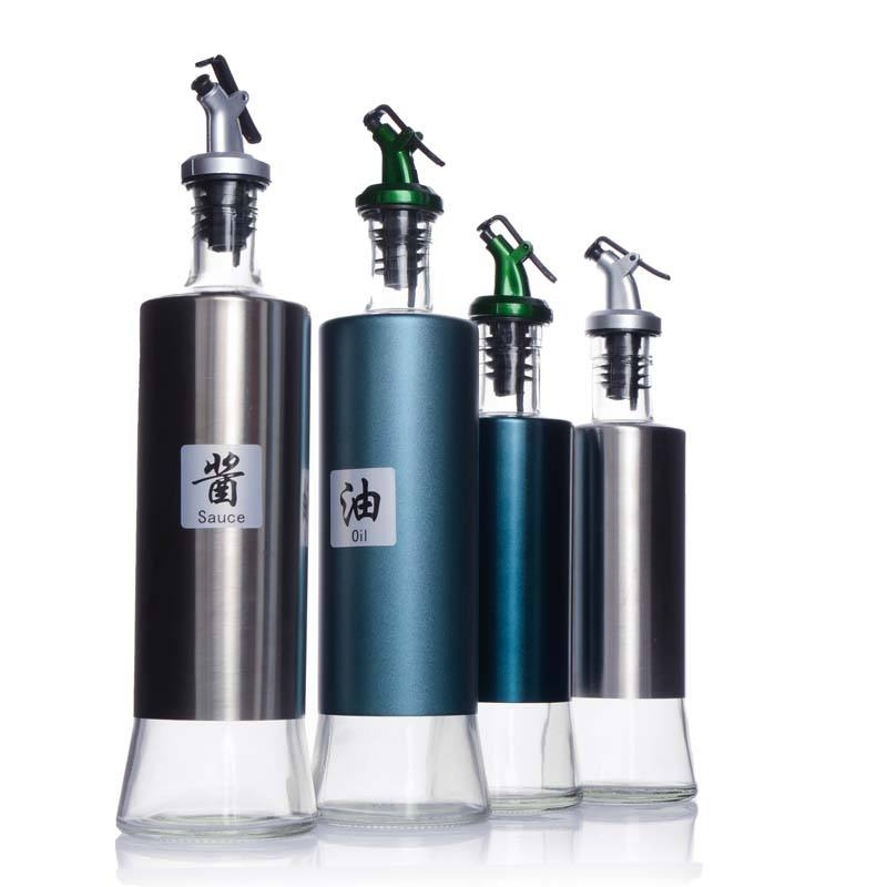 High Quality 500ml Olive Oil Sprayer Dispenser Glass Bottle for Cooking