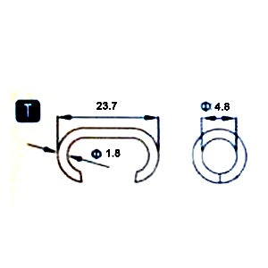 Пневматический пистолет для сборки C-образных колец MC660