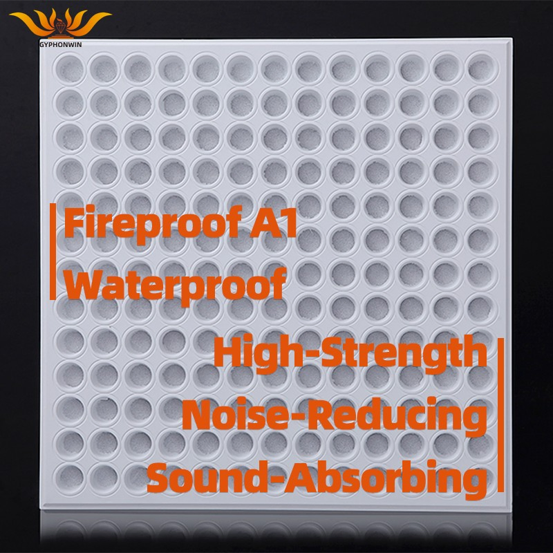 Acoustic Ceiling Gypsum Board Fireproof Gypsum Ceiling Board