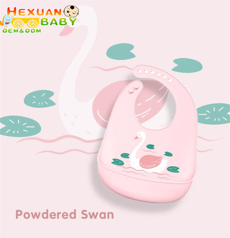 Many Design Soft Waterproof Baby Bowl Set Kids Silicone Placemats with Snap Button Closure Washable Baby Bibs with Pocket