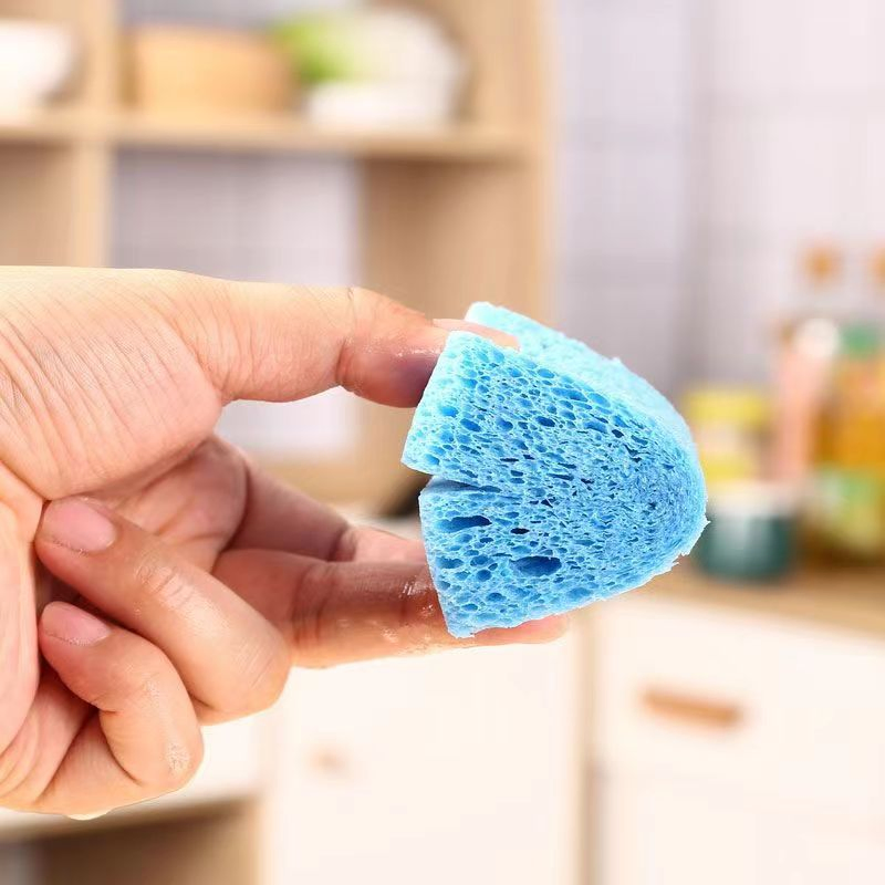 Natural Cellulose Sponge Kitchen Cleaning Wet Clean Sponge