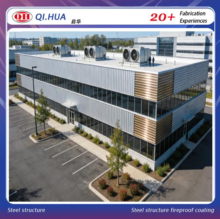 Modular Prefabricated Multi-Storey Steel Frame Structure Hotel Apartment Offices Building