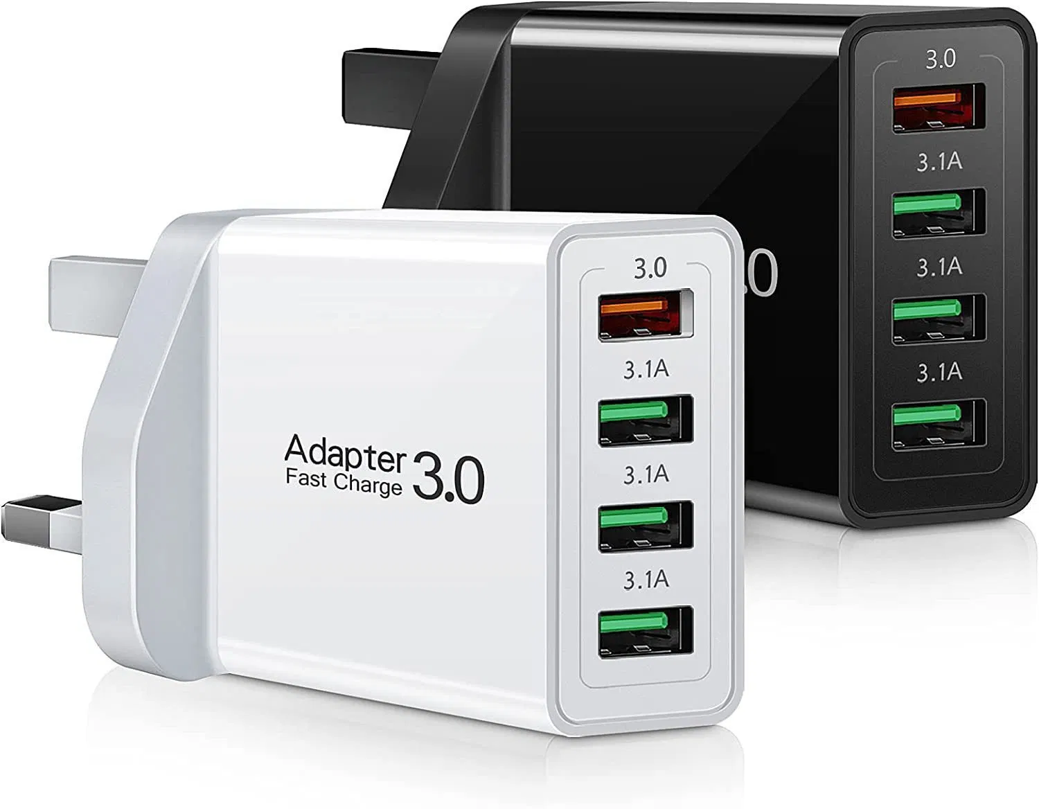 Wholesale 33W EU Us UK Adapter Fast Charging Type-C USB-C Pd3.0 Charger 33W-4USB