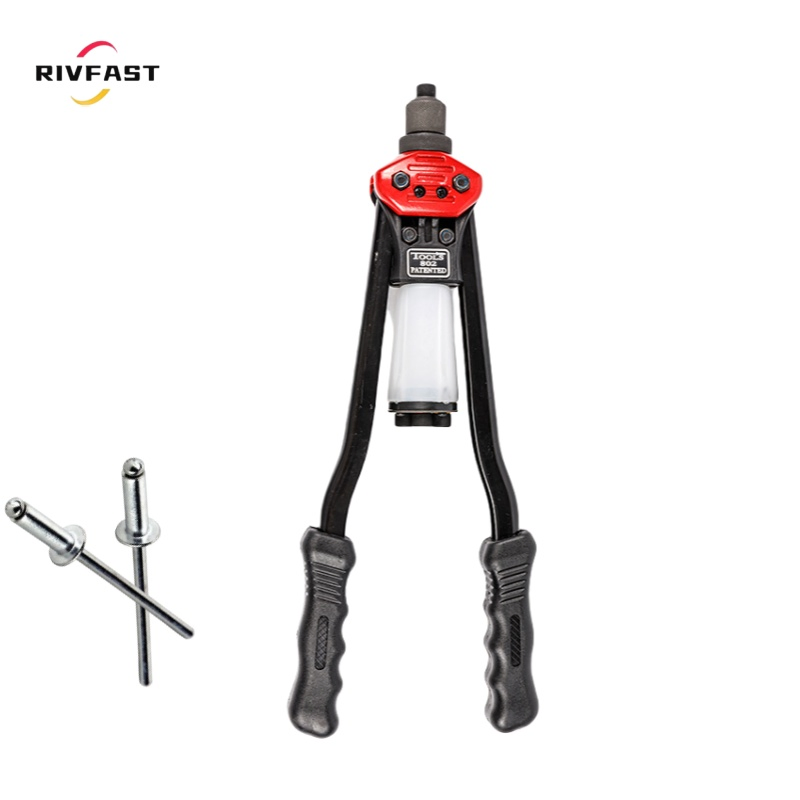 Набор заклепочника 1/4, 5 насадок, металлический