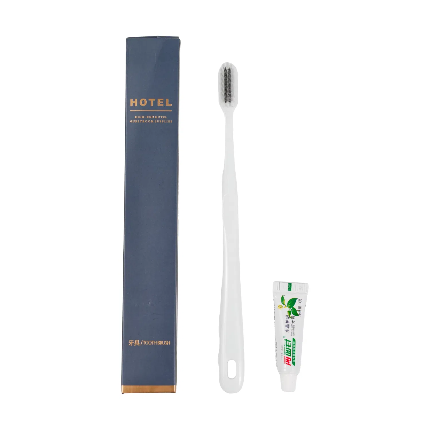 Custom Dental Airline Overnight Hotel Amenity Travel Dental Kit for Hotel