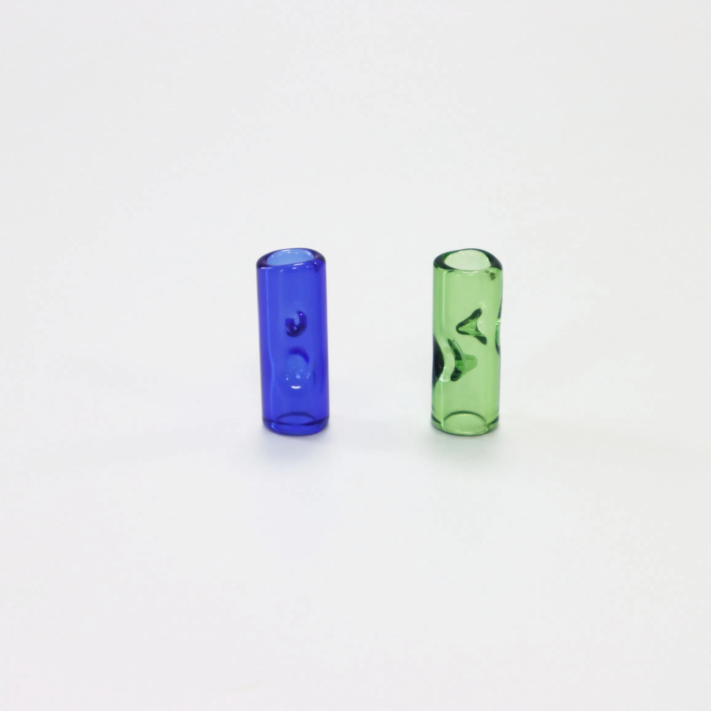 Glass Joint Filter Tip Rolling Paper Tip Clear Black Amber Glass Blunt Tips Pre Roll Glass Tip