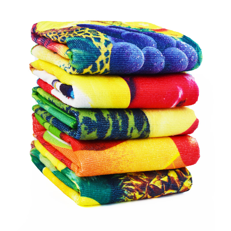 Printing Kitchen Tea Towels Super Absorbent Hand Towel