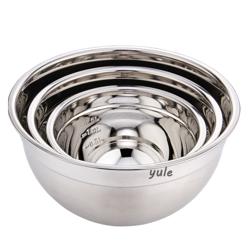 Common Kitchen Utensils Stainless Steel Mixing Bowl