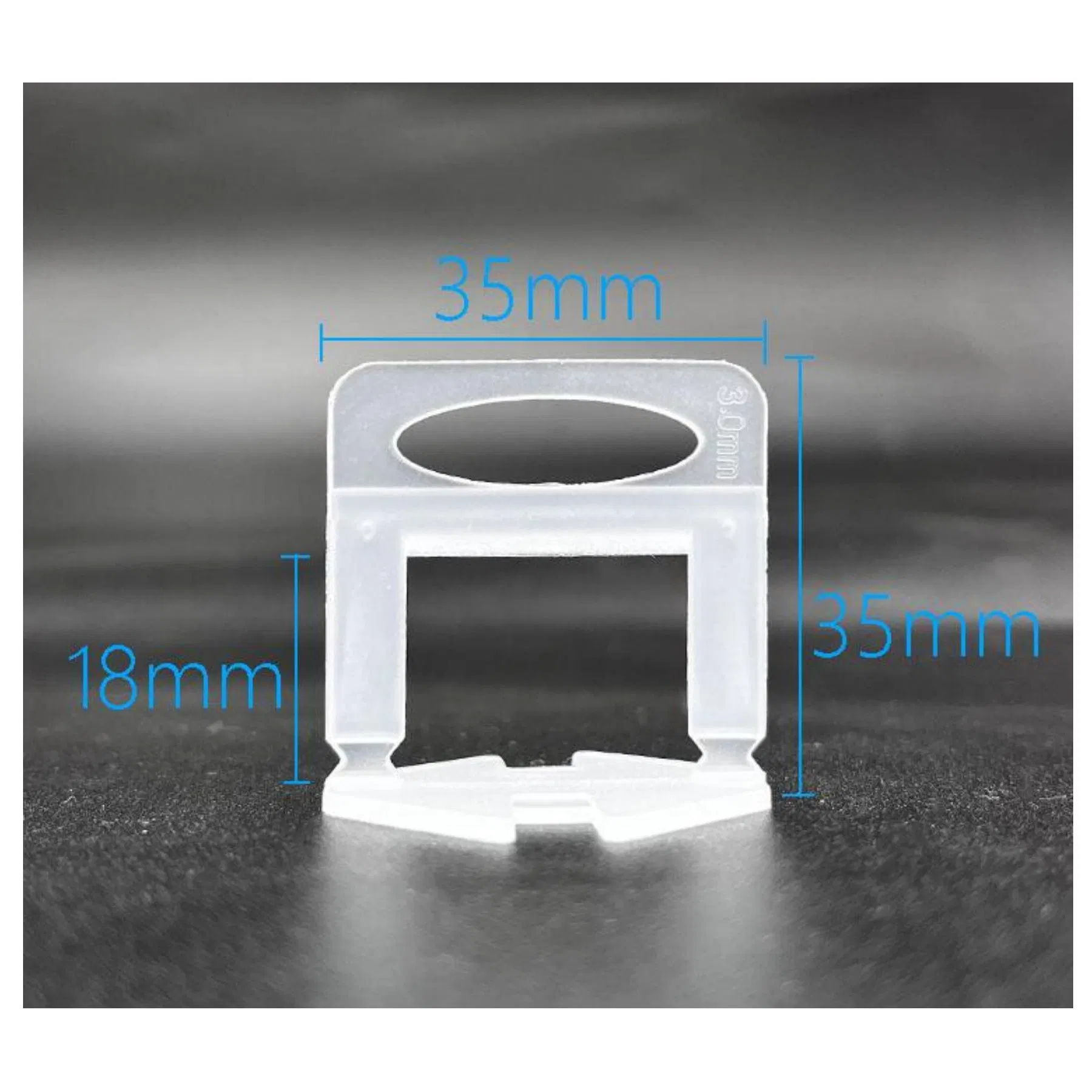 100PCS Clips Tiling Leveler Material PP/PE Color Transparent / Customization