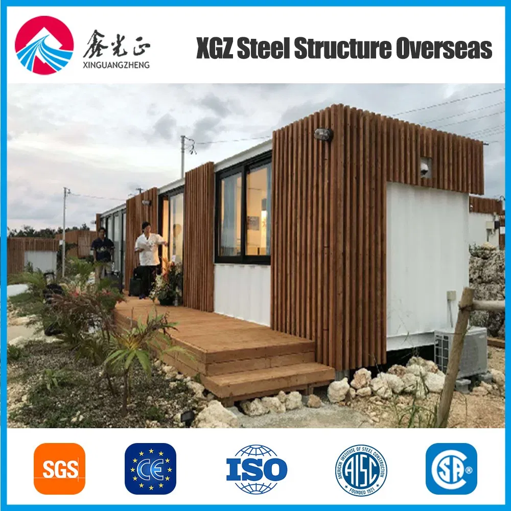 Stylish Gray Mobile Prefab House Tiny Home with Flexible Design