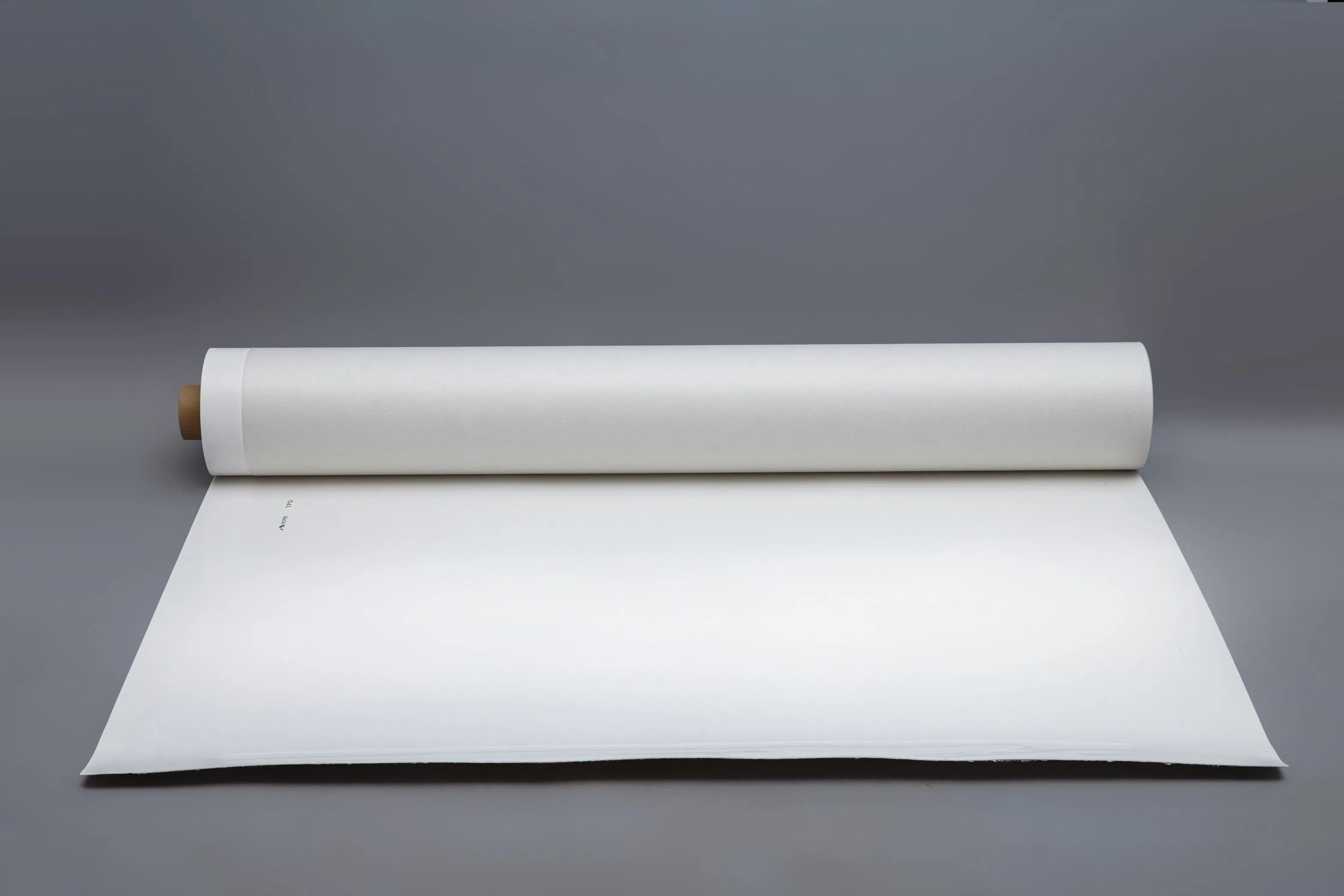 Polyester Homogenousthermoplastic Polyolefin Waterproof Sheet