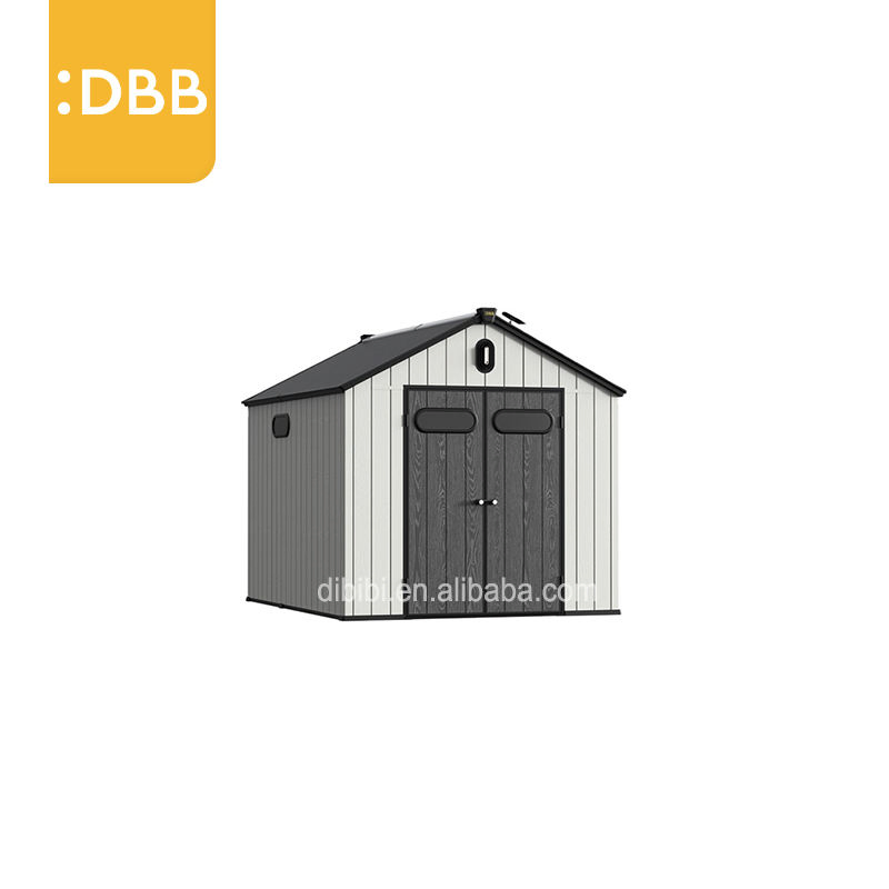 8X10 FT Best Design New Style Prefab Building Plastic Storage Shed Building Kit