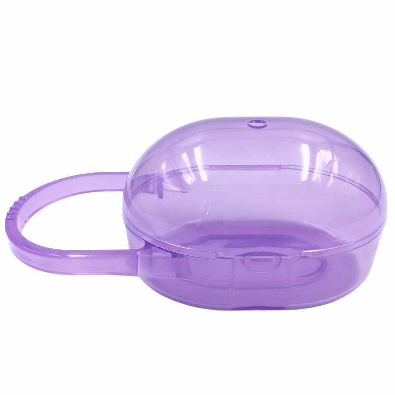 Portable Baby Dummy Soother Container Holder Pacifier Travel Case Storage Box