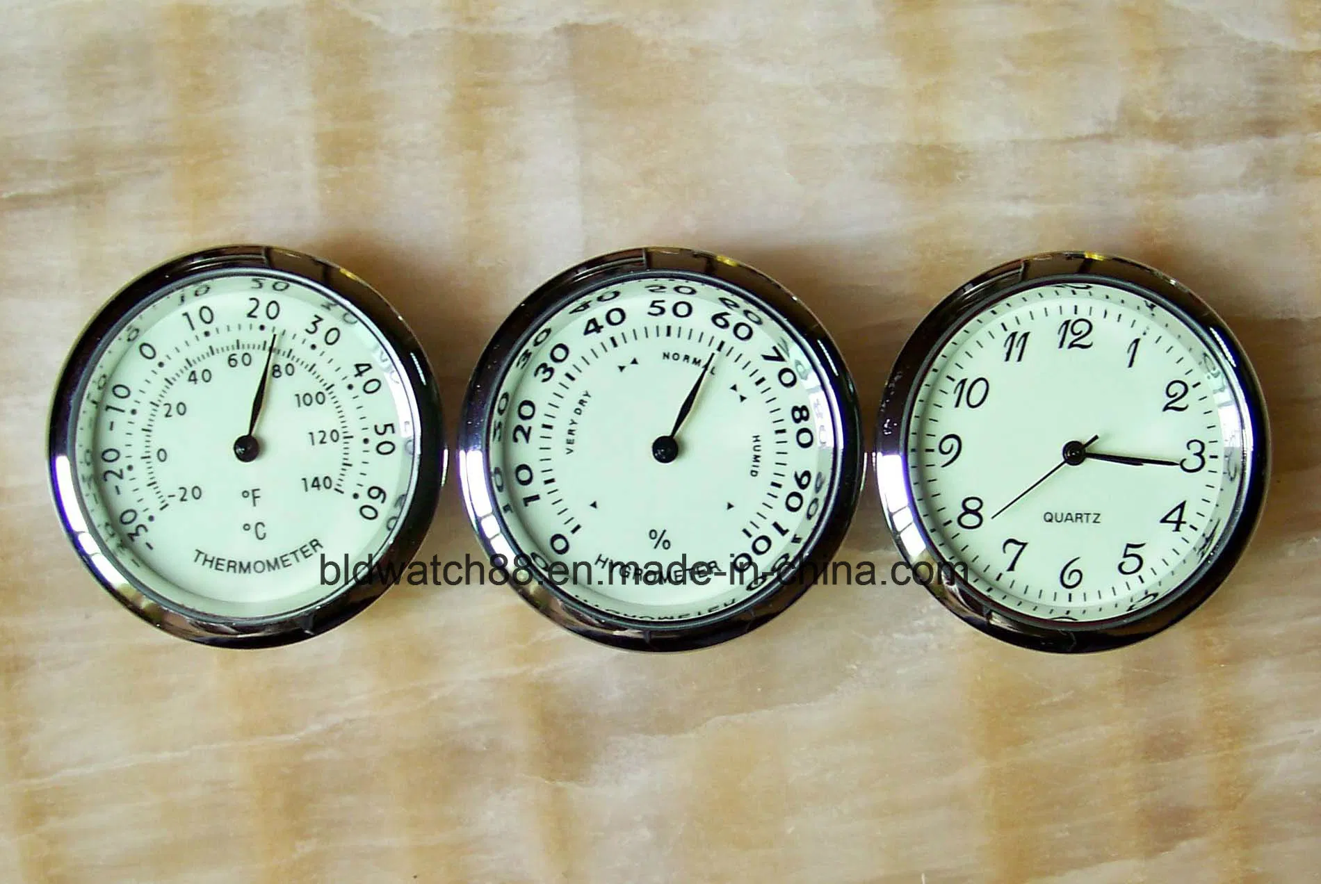 Custom 37mm Mini Clock Inserts with Japan Quartz Movement