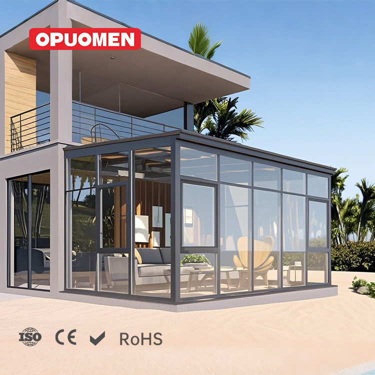 Outdoor Winter Garden Free Standing Aluminium Frame Patio Covers Sunrooms & Glass Houses