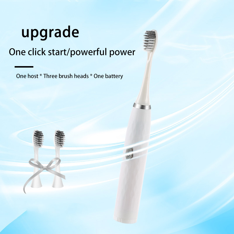 Adult and Children's Universal Soft Bristled Electric Toothbrush