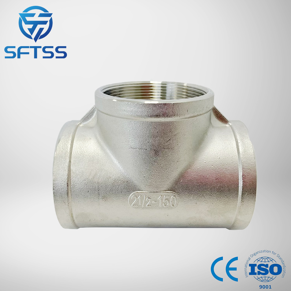 Premium Quality Stainless Steel Tee with Female Connection