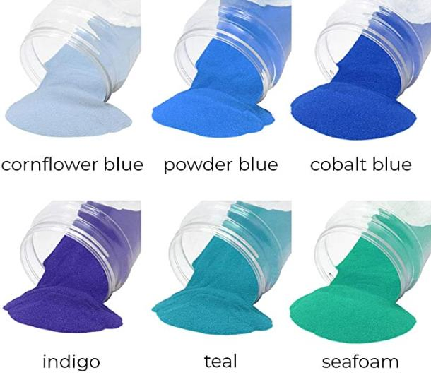 Factory Producing Children's Painting DIY Decorative Colored Sand for Potted Decoration