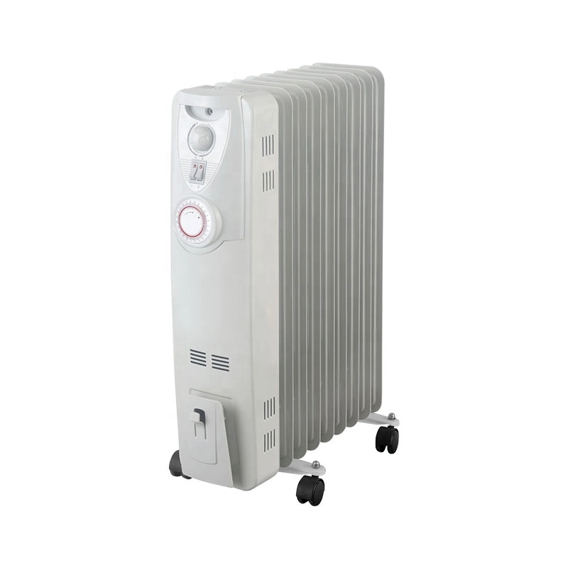 Electric Oil Filled Radiators Room Heater 7fins/9fins/11fins/13fins 24 Hours Timer Controller and with with Cord Storage Pressure Test for Safety