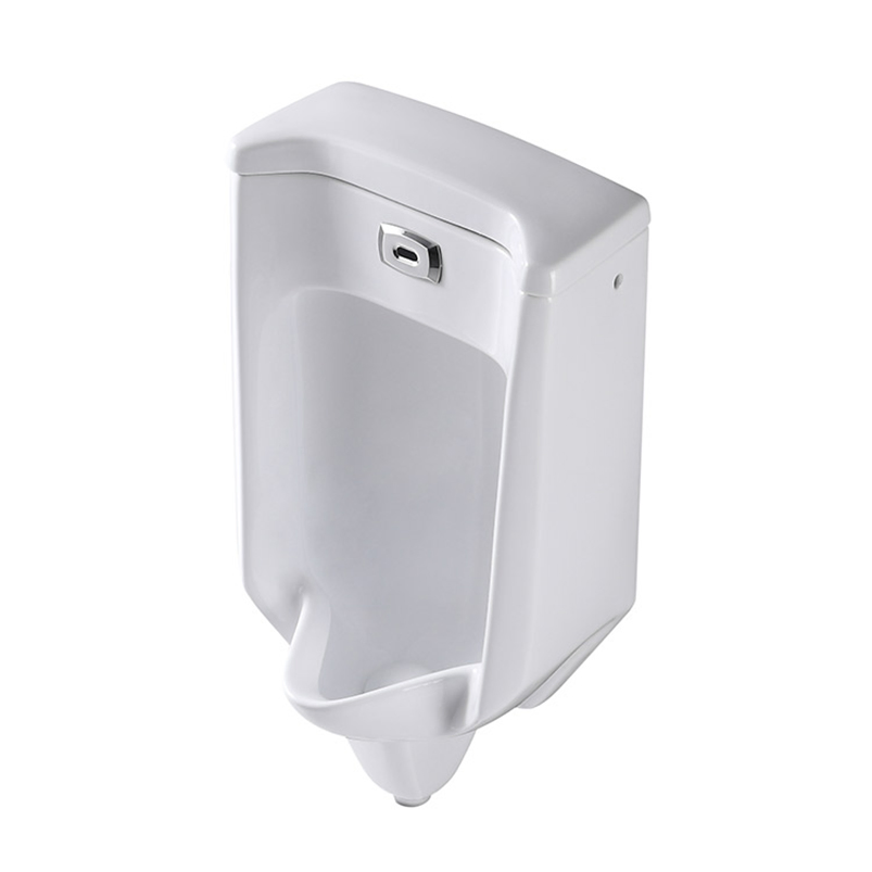 Modern and Sleek Bathroom Oval Urinal High-Quality Ceramic Automatic Flush Sensor Wall Hung Porcelain Wc Flush