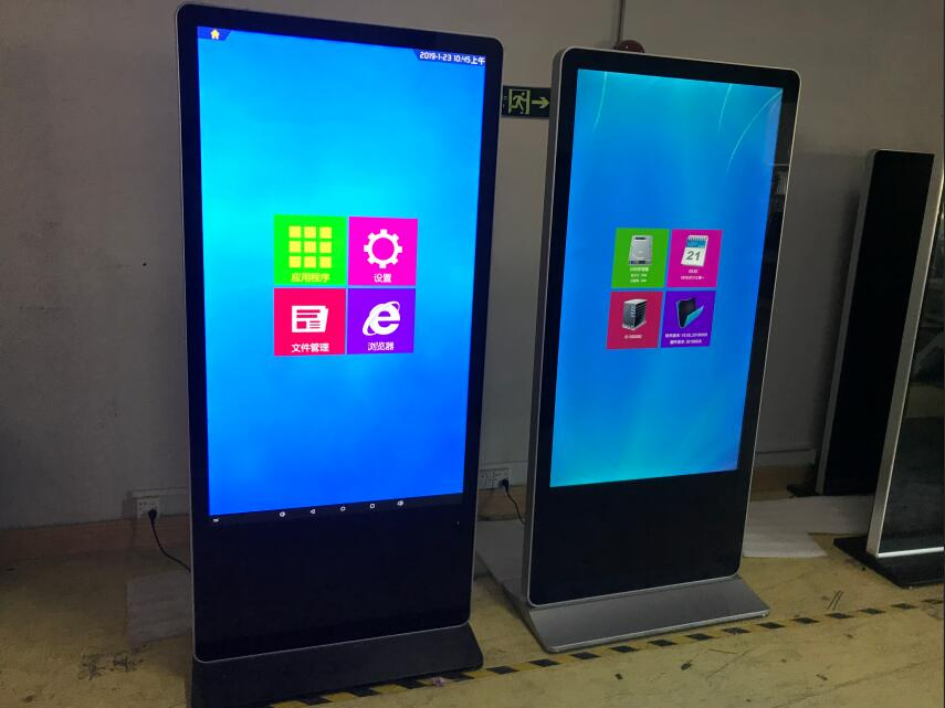 Интерактивная рекламная панель TFT LCD 55" для помещений